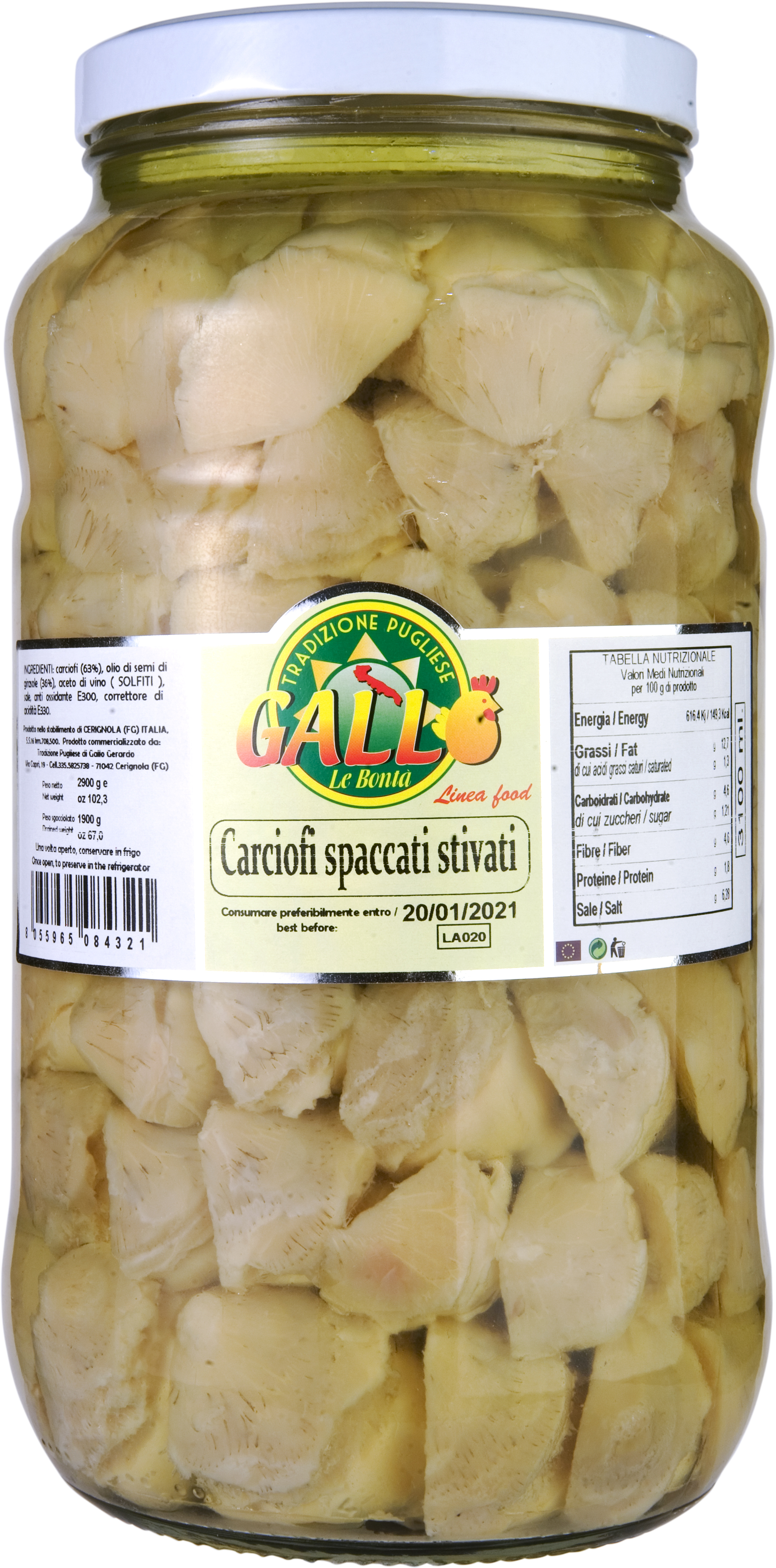 Carciofi Spaccati a spicchi Image